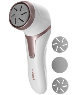 Concept PN3000 kāju kopšanas ierīce Foot pumice Rose Gold, Balts