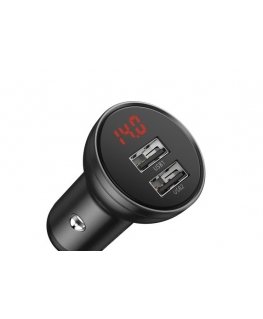 Baseus CCBX-0G mobile device charger Universal Black, Grey Cigar lighter Auto
