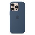 Apple iPhone 16 Pro Silicone Case with MagSafe - Denim