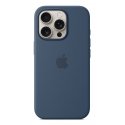 Apple iPhone 16 Pro Silicone Case with MagSafe - Denim