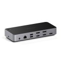Satechi Triple 4K Display Wired Dock Black, Silver