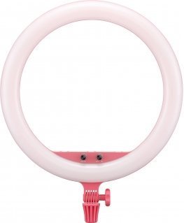 Godox LR150 LED ring light, pink