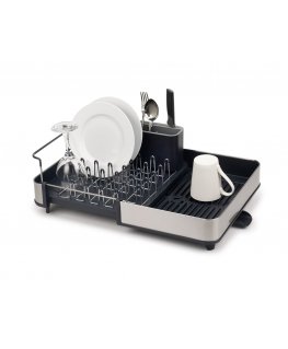 Joseph Joseph 85153 nõudekuivati Must, Roostevaba teras