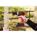 Black & Decker BCD001C1-QW puur Võtmeta Must, Punane