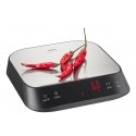 GEFU PREZISO Black, Stainless steel Countertop Rectangle Electronic kitchen scale