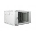 Lanberg WF02-6606-10S rack cabinet 6U Wall mounted rack Grey