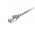 Equip Cat.6 S/FTP Patch Cable, 0.25m, Gray