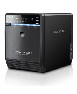 Fantec QB-35U31R disk array 0 TB Tower Black