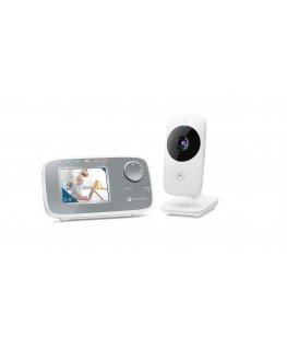 Motorola VM482 video baby monitor 300 m FHSS Silver, White