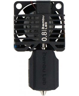 Pilna Bambu Lab X1E -sarjan tulostimien hotend-pää – 0,8 mm