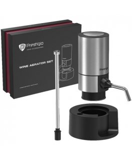 Prestigio PWA104ASB wine aerator In bottle