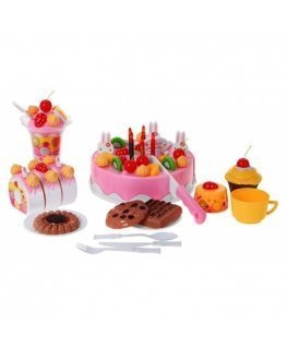 RoGer Interactive Birthday CAKE with 75 Items