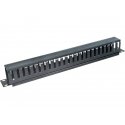 Alantec PK008 cable organizer Wall Cable box Black