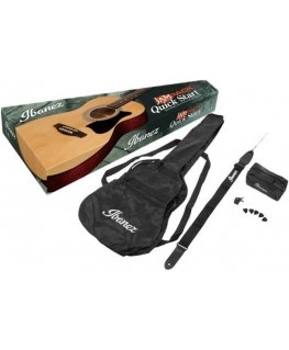 Ibanez VC50NJP-OPN acoustic guitar package