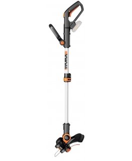 WORX WG163E.9 brush cutter/string trimmer Battery Black, Metallic, Orange