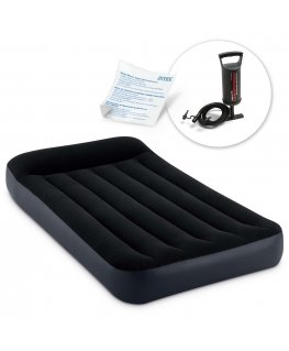 Inflatable mattress 191x99x25 cm with a piston pump INTEX 64141