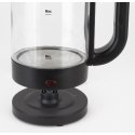 JATA HA702 electric kettle 1.2 L 1500 W Black, Transparent