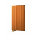 Secrid Cardprotector Fluted+ kaarditasku, oranž