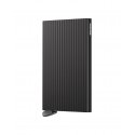 Secrid Cardprotector Fluted+ korttikotelo, musta
