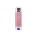Transcend ESD310 1 TB USB Type-A to USB Type-C 3.2 Gen 2 (3.1 Gen 2) Pink