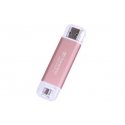 Transcend ESD310 1 TB USB Type-A to USB Type-C 3.2 Gen 2 (3.1 Gen 2) Pink