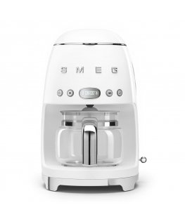 Smeg 50's Style Drip Filter Coffee Machine DCF02WHEU White