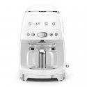 Smeg 50's Style Drip Filter Coffee Machine DCF02WHEU White Smeg 50's Style Drip Filter Coffee Machine DCF02WHEU White