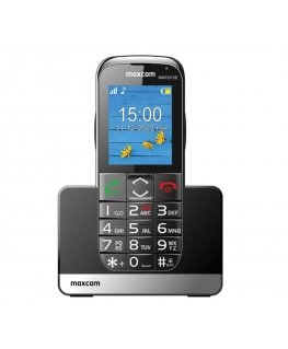 MaxCom MM720 SE mobiiltelefon 5,59 cm (2.2") 82 g Must Esmatasandi telefon