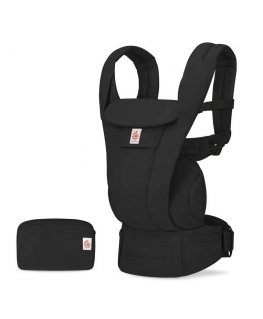 Ergobaby Omni Deluxe medvilnės nešyklė, Onyx Black