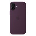 Apple iPhone 16 Plus Silicone Case with MagSafe - Plum