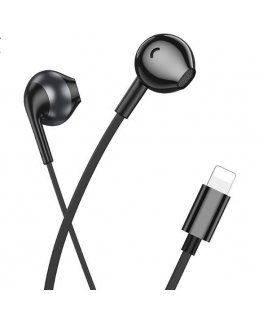 M115 Gudrās universālās austiņas ar mikrofonu iP Melns