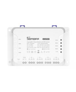 Sonoff 4CHPROR3 elektros jungiklis Išmanusis jungiklis Balta