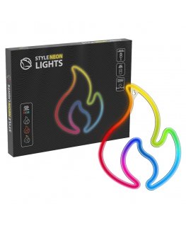 Manta SNL58RGB Stilius Neoninė Šviesa UGNIS