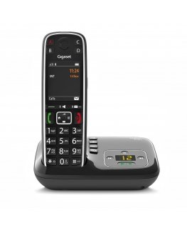 Gigaset E720A Analoginio ryšio / DECT telefonas Skambintojo ID Juoda
