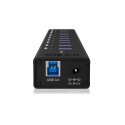 ICY BOX IB-AC6110 USB 3.2 Gen 1 (3.1 Gen 1) Type-B 5000 Mbit/s Black ICY BOX IB-AC6110 USB 3.2 Gen 1 (3.1 Gen 1) Type-B 5000 Mbit/s Black