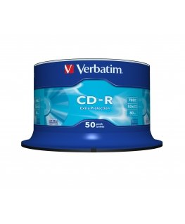 Verbatim CD-R Extra Protection 700 MB 52x 50 tk