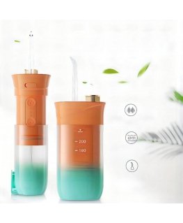 Electric oral irrigator 200 ml 4 tips RC-K-563 orange