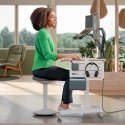 Leitz Castor Wheels for Ergo Small Electric Sit Standing Desk