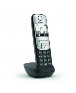 Gigaset A690HX Analog/DECT telephone Caller ID Black, Silver