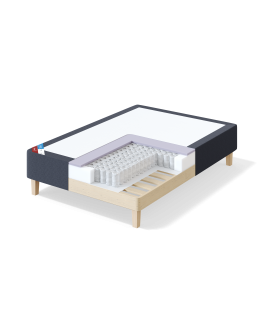 Sleepwell BLUE POCKET KUŠETĖ / 140x28x200 / hard / AGGE Pink