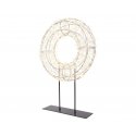 Lumineo table model light garland, classic white