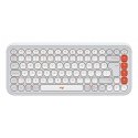 Logitech 920-013072 keyboard Universal Bluetooth QWERTY US International Orange, White