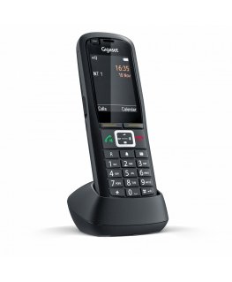 Gigaset R700H PRO DECT telefons Zvanītāja ID Melns