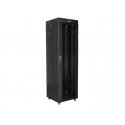 Lanberg FF01-6642-12BL püstik 42U Eraldiseisev serverikapp Must Lanberg FF01-6642-12BL püstik 42U Eraldiseisev serverikapp Must