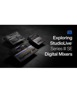 Presonus StudioLive® Seria III SE 32 – Skaitmeninis Maišytuvas