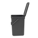 Brabantia 109805 trash can 12 L Rectangular Grey