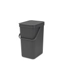 Brabantia 109805 trash can 12 L Rectangular Grey