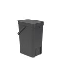 Brabantia 109805 trash can 12 L Rectangular Grey