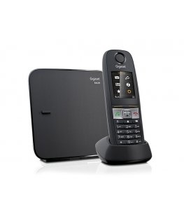 Gigaset E630 DECT Etanche et Antichoc Base+combiné Analoginio ryšio / DECT telefonas Juoda