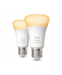 Philips Hue White ambience A60 – E27 smart bulb – 1100 (2-pack)